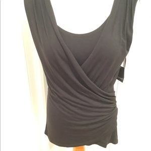 VINTAGE TAHARI WRAP TOP NWT